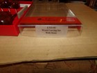 Nos Edward C Lyons 5 Piece Carving Tool Set W stone  l331-50