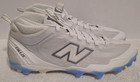 New Balance Freeze Sample White Gray Blue Lacrosse Cleats Mfrem8o6 Men   s Size 9