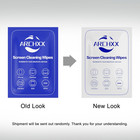 Screen Wipes For Electronics  120 Count 6 x6  Pre-moistened Screen Cleaner For S