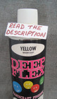 Vtg 1970s Deep Flex Spray Paint Can W Paper Label Fort Worth Texas Display Only