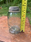 Antique 1870 Masons Pint Fruit Jar With Cfj Company Monogram G150 Bottom