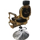 Berkeley Mckinley Barber Chair  black gold 