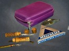Vtg Boye Needle Co Sewing Lot 1923 Improved Tatting Shuttle Wooden Needle Cases