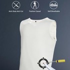 Cut Resistant Vest Multifunction Soft Stab Proof Clothing Breathable