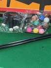 Toy World 22    Tabletop Pool Table Billiards Game Set New W  Box
