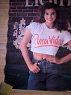 1988 Vintage Coors Light Pura Vida Beer Model Hot Girl Chick Poster