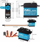 2 Pack Waterproof 35kg Full Metal Gear Digital Servo High Torque   Speed Rc Car