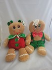Dan Dee Collectors Choice Gingerbread Girl And Boy 18  Plush Doll Has Hang Tags