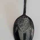 Jacob Tostrup Norway 830 Silver Spoon 1906 Crowning Haakun Vii 16 5g 4 75    Long