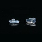 10 Pairs Eyeglass Push In Nose Pads Replacement Air Cushion Nose Pieces