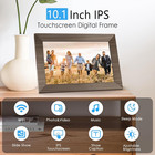 10 1 Wifi Digital Picture Frame  Ips Touch Screen Smart Cloud Digital Photo Fram
