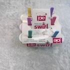 Joie Swirl Freeze Pops 6 Piece Set Multicolor Reusable Popsicle Molds Bpa Free