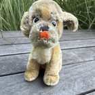 Vintage 1960s Steiff Mopsy Dog Mohair Plush 5  - No Id