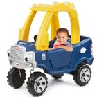 Cozy Truck Ride-on Toy W  Removable Floorboard   Parent-control Handle Kids New