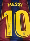Lionel Messi Signed Shirt Framed Fanatics Icons Coa Jersey Rare Barcelona Loa