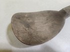 Primitive Antique Vintage Hand Carved Wood Butter Paddle Spoon With Eyehook