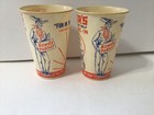 2 Snyder s Drive-in Las Vegas  Nevada Waxed Paper Soda  Cups Howdy Podner