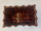 Vintage Cookson Pottery Rectangular Planter Brown Cp-3807
