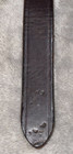Dark Brown Thick Leather 1   Lead Line With Chain Shank 5 9   Leather   Chain