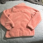 Women   s Size M Pink Polyester Parka Jacket Full Zip Hooded Long Sleeve
