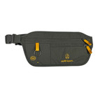 Mo4travel Travel Money Belt With Slim Passport Holder Rfid Blocking Grey