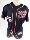 2019 Washington Nationals Raudy Read  65 Game Used Navy Jersey 150 Star Stripe 4