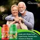 2 Pack  180 Fruits And 180 Veggies - Whole Food Supplement With Superfood Free