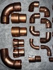  1  Lot New Copper Refrigeration Od Fittings In Many Sizes Retail Value    175 