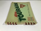 Vintage 1930s Conoco Touraide Travel Bureau Road Map Book Continental Oil Co 