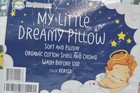 Toddler Pillow With Pillowcase - 13x18 My Little Dreamy Pillow  Organic Cotton