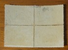 Vintage Us Stamp  230 Columbian Block Of 4 Mh Disturbed Gum  Imperfections