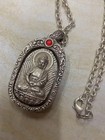 Wonderful Hand Made Tibetan Silver Necklace W buddha Pendant