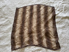 Mixed Lot Of 3 Poly Sheer Rectangle   Square Animal Print Scarf Scarves   q13 