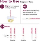 Easy home Pregnancy Test Strips Kit  10-pack Hcg Test Strips