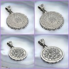 Birhatiya And Prophet Solomon Silver Islamic Talisman Pendant