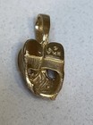 Pair 14k   585   14kt Pure Yellow Gold Baby Booties Shoes Pendant Charm 2 5 Gram