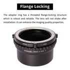 Xpimage Lens Mount Adapter For Pentax 645 Lens To Hasselblad X System Xcd Camera