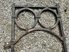 Antique Victorian Style Cast Iron Garden Fence Flower Border 20   