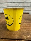 Vintage Wax Paper Cup Nugrape Soda Pop Yellow 4oz
