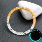 Watch Bezel Insert Blue Luminous Resin 38mmx31 5mm For Skx007 Skx009 Nh35 Nh36