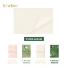 Christmas Tissue Wraping Paper For Gift Bags  24 Sheets Green Pink Ivory Gift   