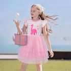 Princess Tulle Tutu Dress Girls 3-12 Years  Flutter Sleeve Toddler Outfits