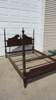 Ethan Allen Georgian Court Cherry Queen Bed Poster Designer