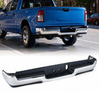 New Chrome Rear Bumper Assembly For 2019-2024 Ram 1500 Single Exhaust W o Sensor