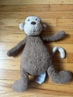 Jellycat Retired Bashful Monkey Plush Medium Stuffed Animal Brown 12   
