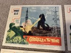 Lot Of 4 Lobby Cards Godzilla Vs  The Thing Aka Mothra Original Vintage