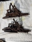 Antique Snaphaunce Locks  Pair   Black Powder  For Parts fix