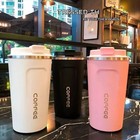 380 510ml Stainless Steel Travel Mug Thermos Cup Vacuum Flask Coffee Tea