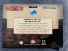 2005 Donruss Elite Kevin Jones Game Used Worn Jersey Relic Card  150 Rare