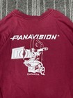 Panavision Cameras Shirt Mens Xl Red Hollywood Vtg 90s Y2k Quentin Tarantino